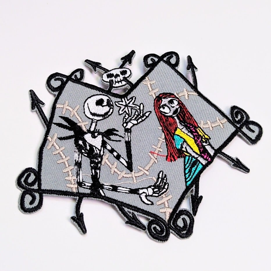 送料無料！ ☆刺繍アイロンワッペン☆【 The Nightmare Before