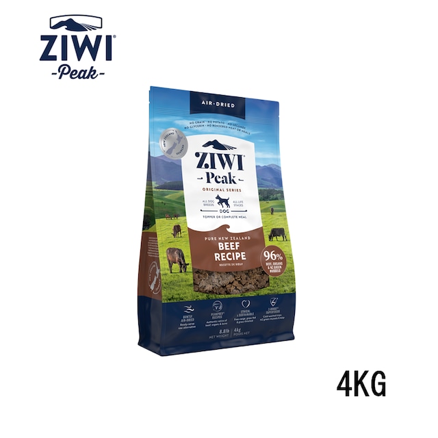 ジウィピーク Ziwi エアドライ グラスフェッドビーフ 4kg-