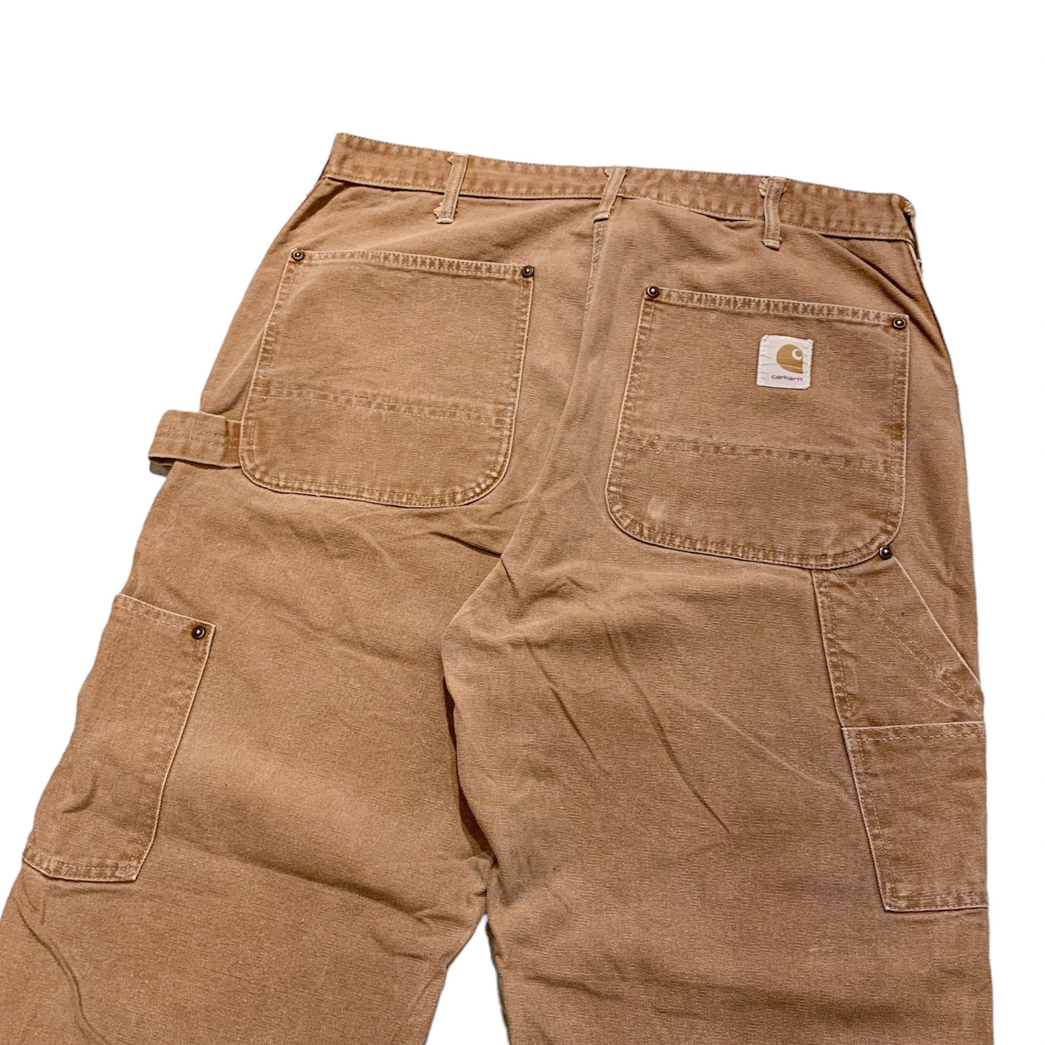 70's Carhartt Double Knee Duck Painter Pants W33 / カーハート