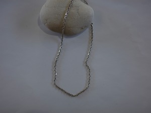 <vintage silver925>anchor chain necklace