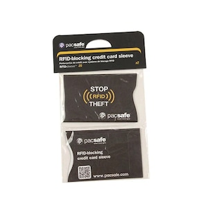 PacSafe パックセーフ RFIDセーフ スリーブ25（2パック） クレジットカード スキミング防止 カードケース 超薄型 軽量