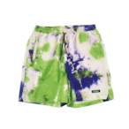 Tie dye shorts : world
