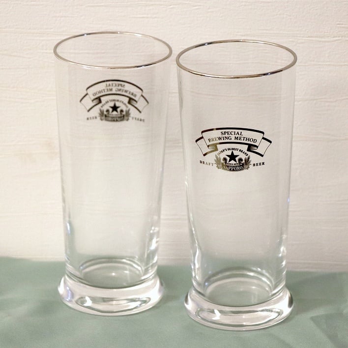 サッポロ・吟仕込・生ビール・特製・銀のグラス・20個セット・未使用品