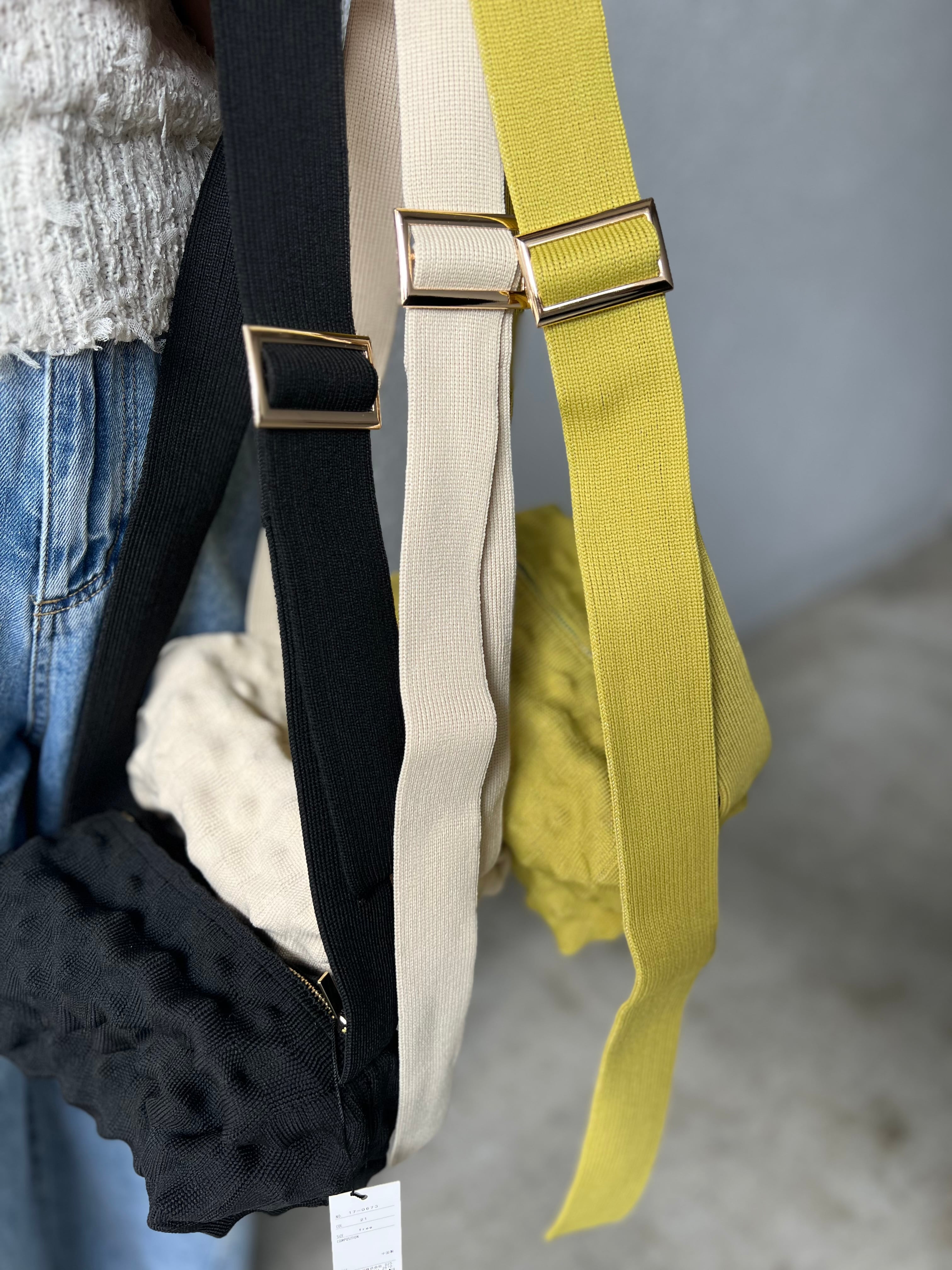 【SELECT】エンボススクエアミニショルダーbag　17-0673