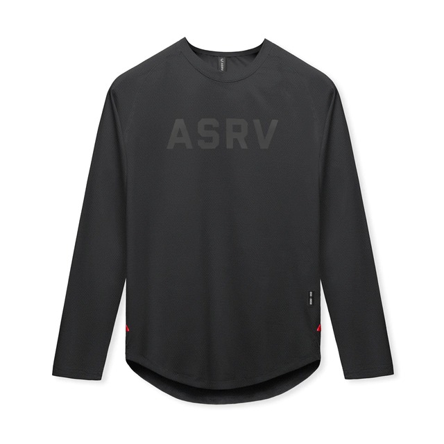 完売御礼【ASRV】ナノメッシュクォータージップ - White