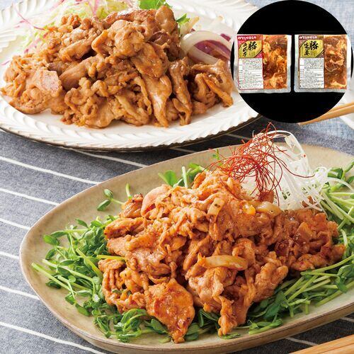 Tienda　豚キムチ150g)　2種セット(生姜焼き150g　さくらポーク味付け焼肉　despacio