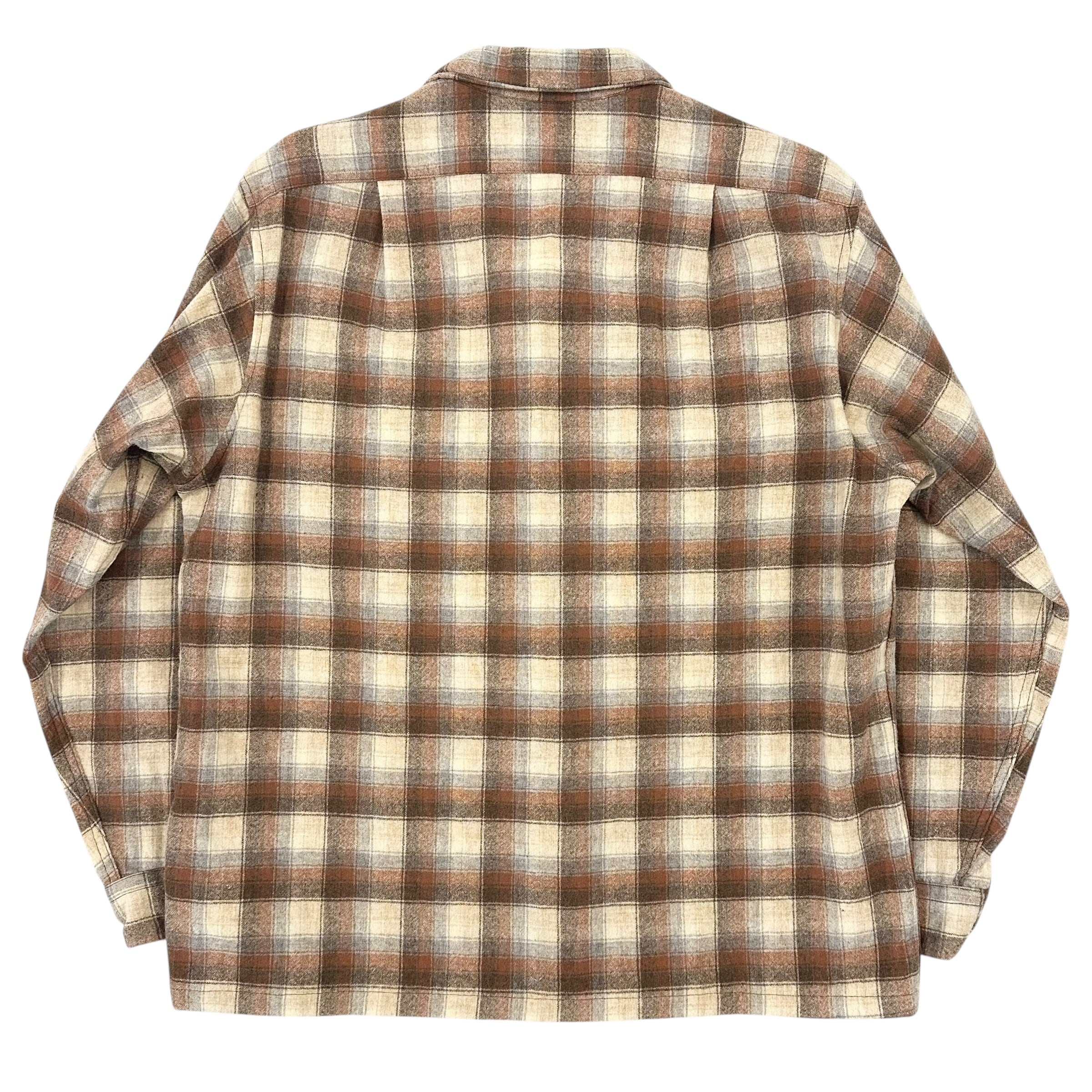 70'S PENDLETON ボードシャツ ベージュ 70's PENDLETON Shirt ベージュ | BerBerJin Yuhodo