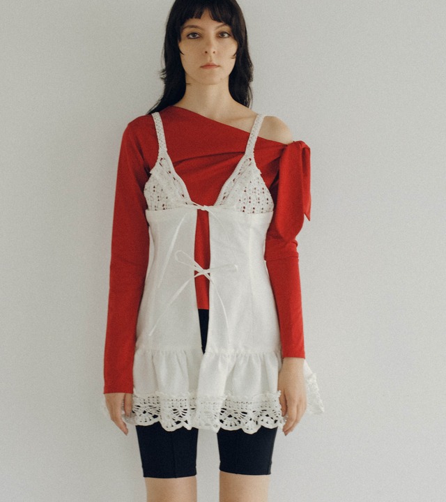 Crochet docking OP・C/#white