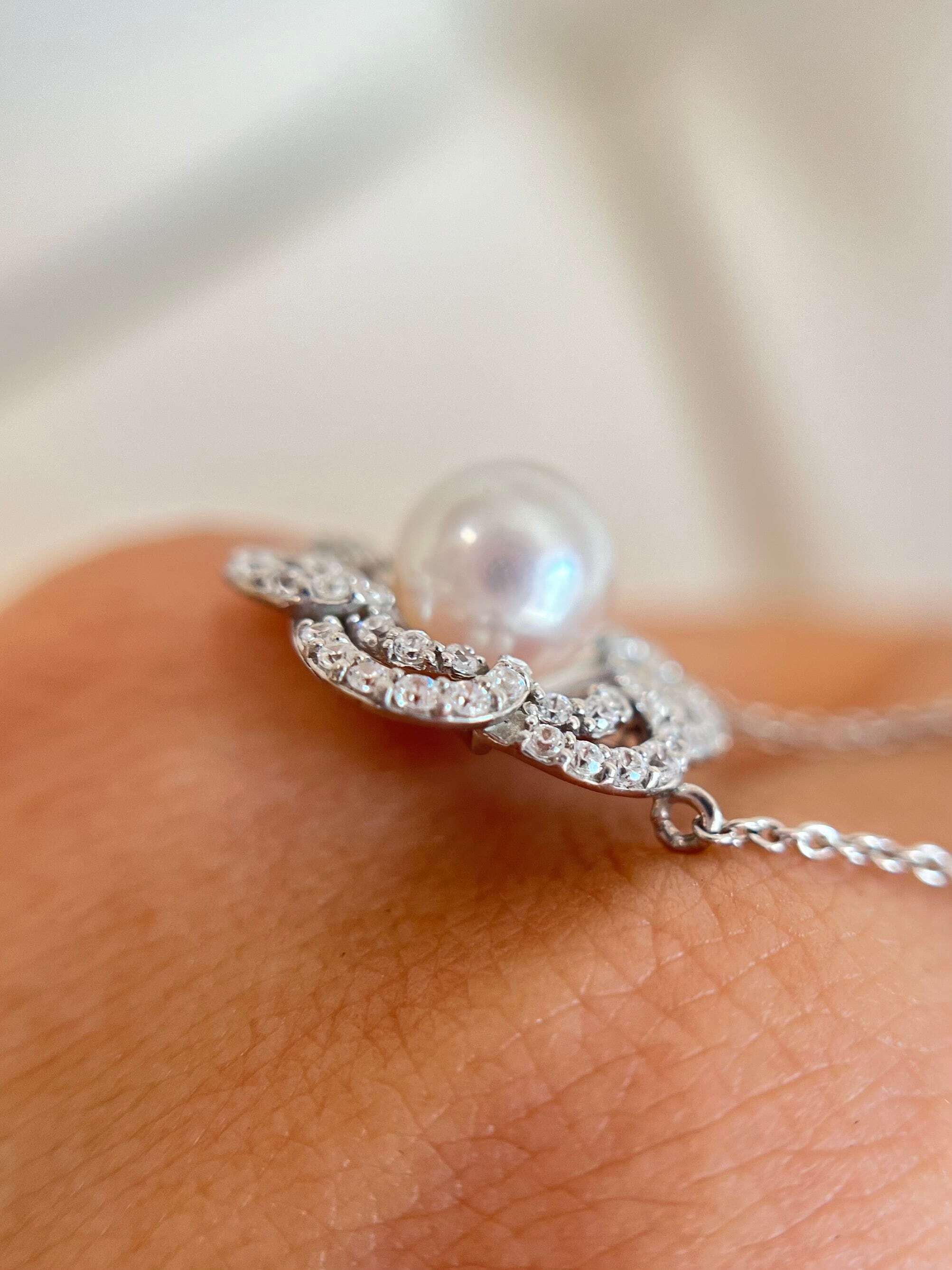 デイジー ネックレス（パール） | GEM QUEEN