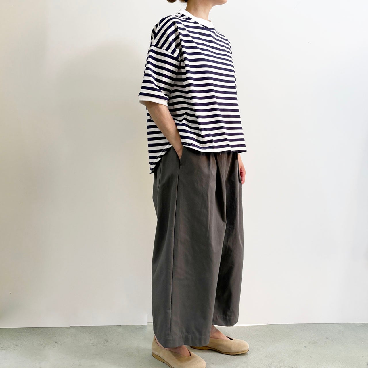 Sasanqua by trees サザンカバイツリー ULTIMABORDER HALF SLEEVE C/S AN-326 ウルティマ半袖カットソー