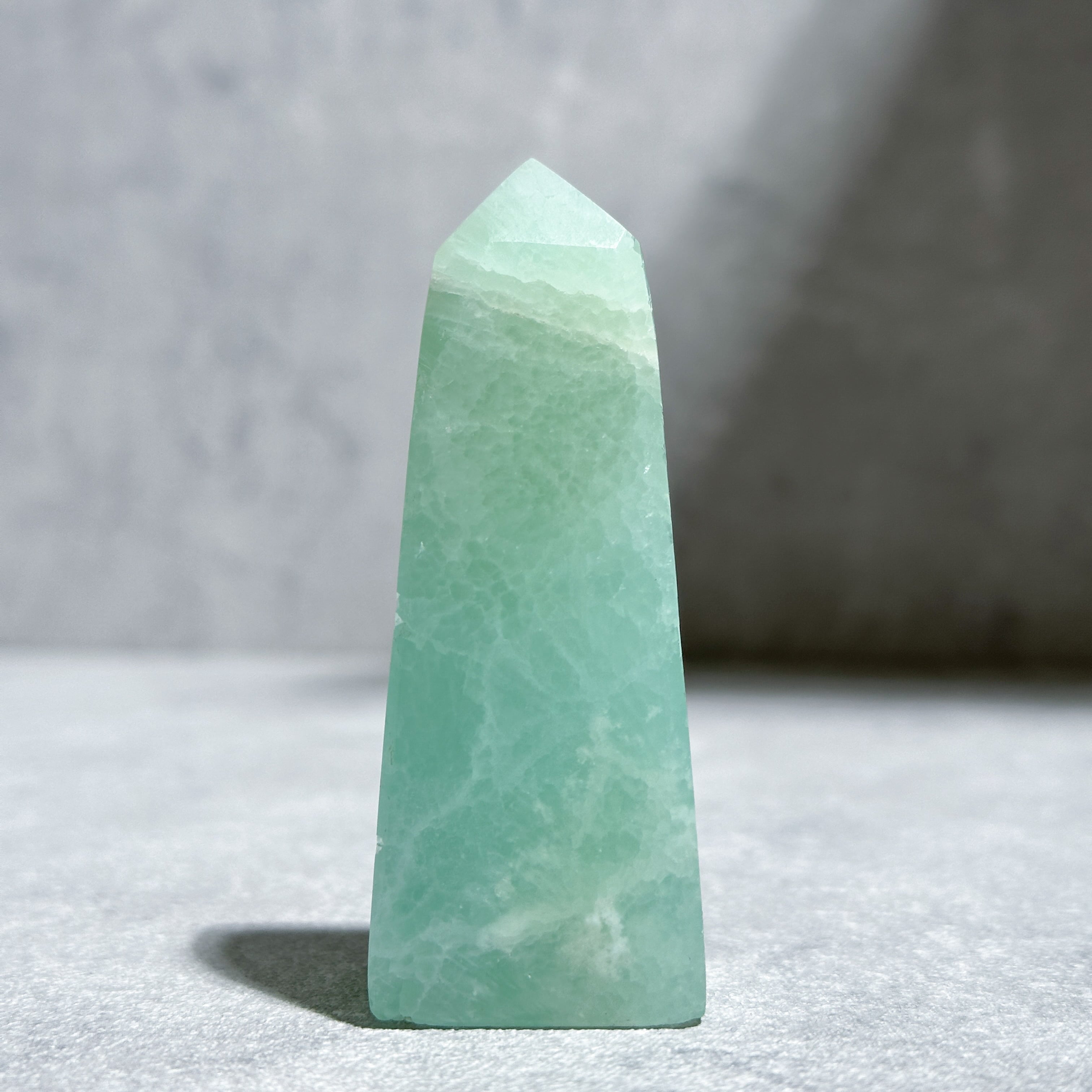 ピスタチオカルサイト タワー03◇Pistachio Calcite◇天然石