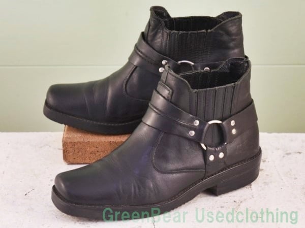 27-27.5㎝ Florsheim フローシャイム サイドジップブーツ プレーントゥ
