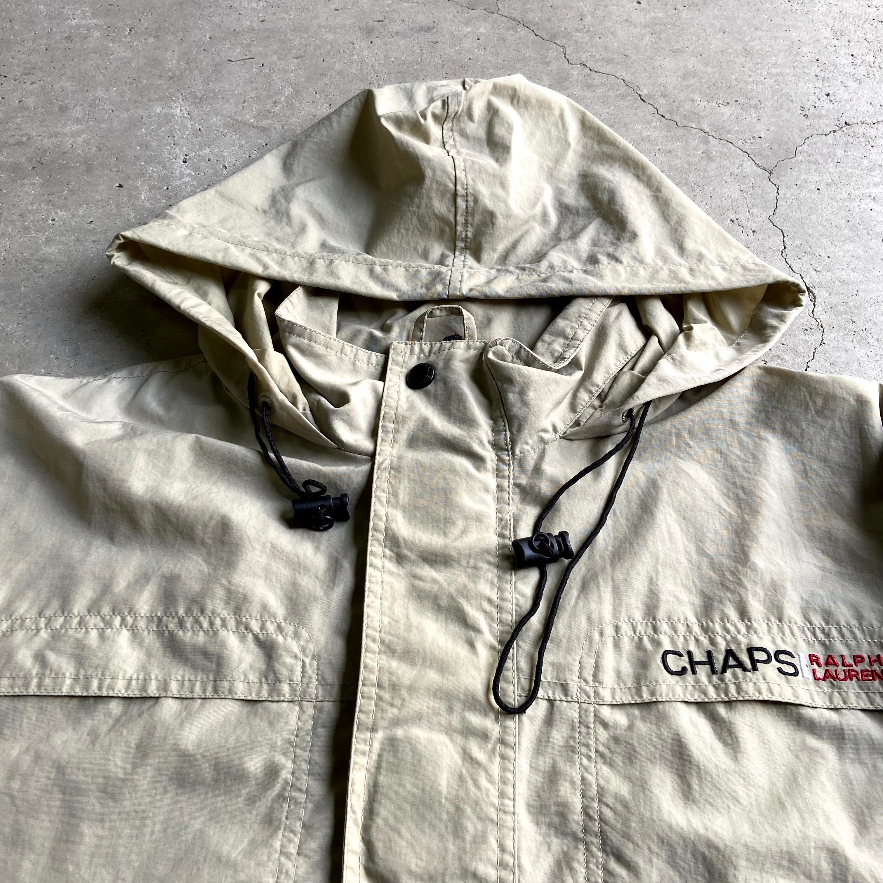 XL チャップス CHAPS ハーフジップ 中綿 プルオーバーナイロンジャケット