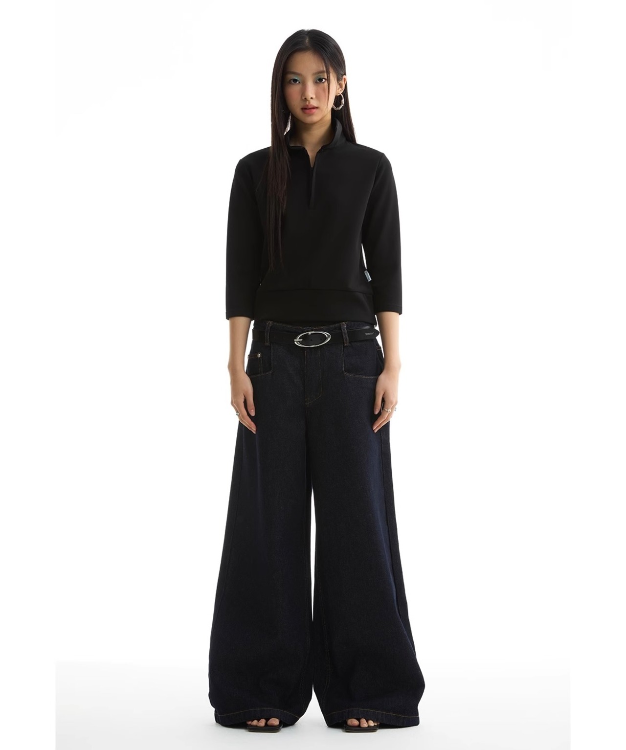 FUNKYFUN Wide Leg Denim