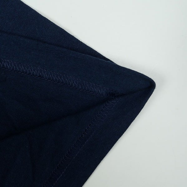Size【L】 TENDERLOIN テンダーロイン TRIM TEE NAVY リンガーTシャツ