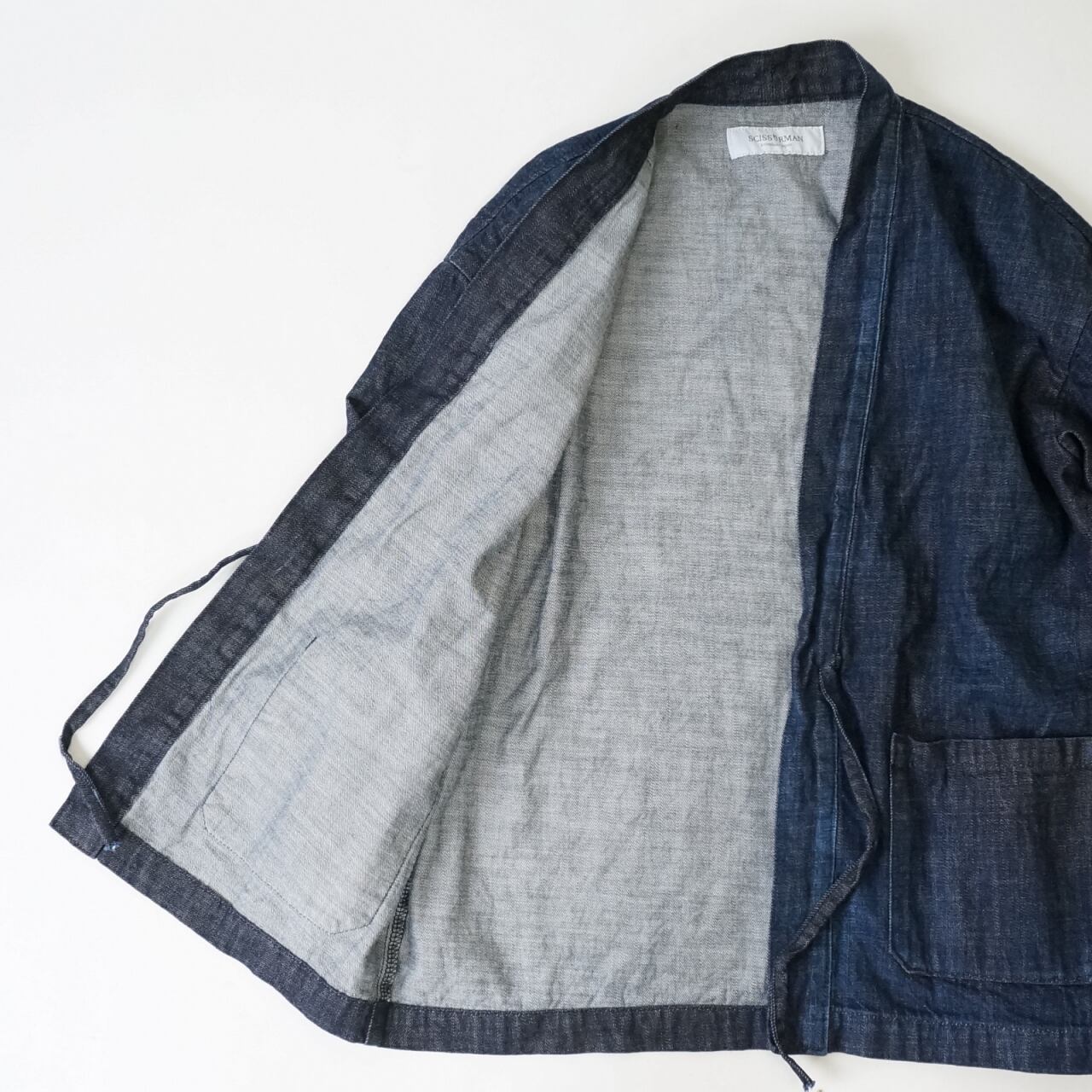 SCISSORMAN sm-1021 KURASHIKI DENIM HAORI 倉敷デニム羽織り