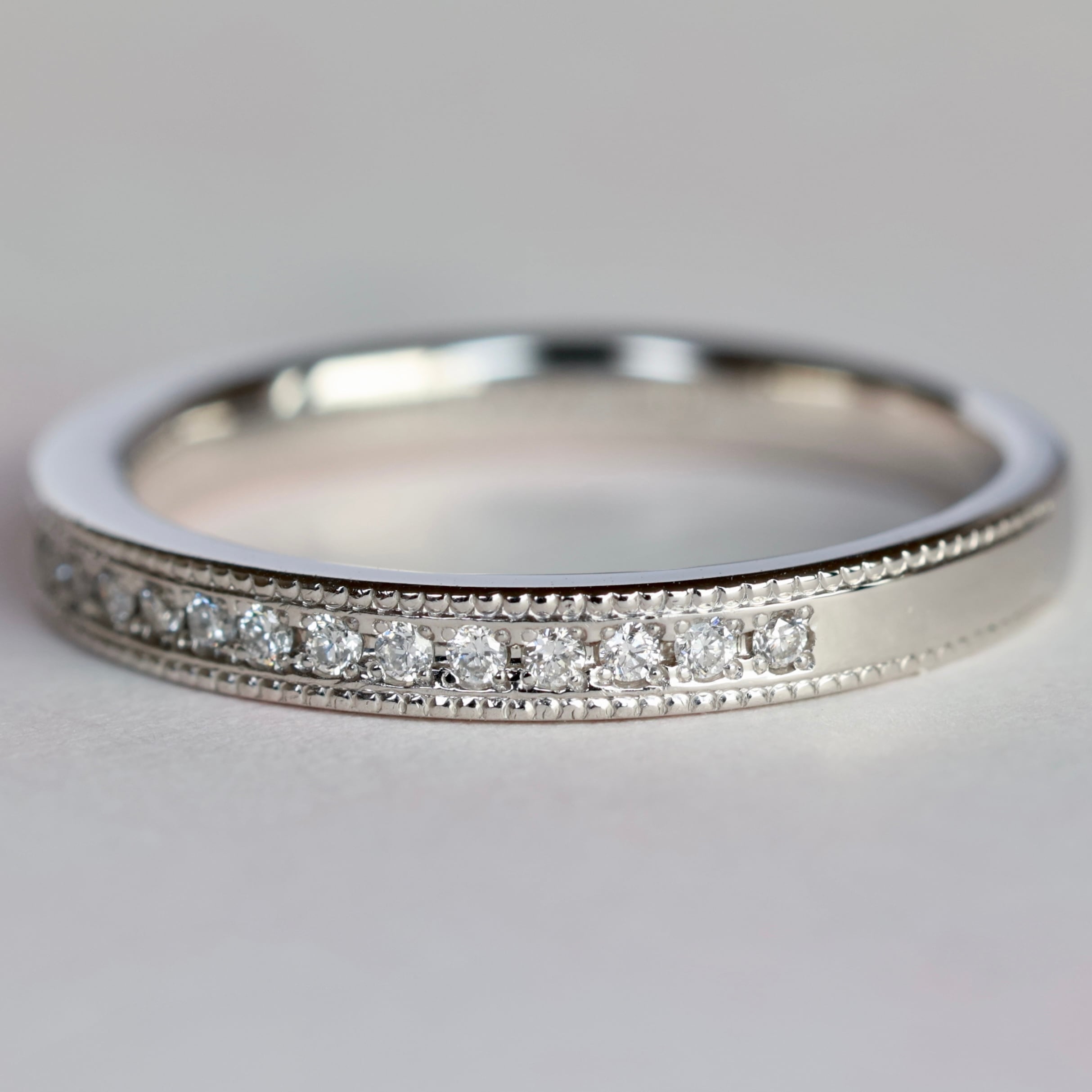 Pt900 エクセルコ ダイヤモンド 0.105ct リング プラチナ 指輪 ...