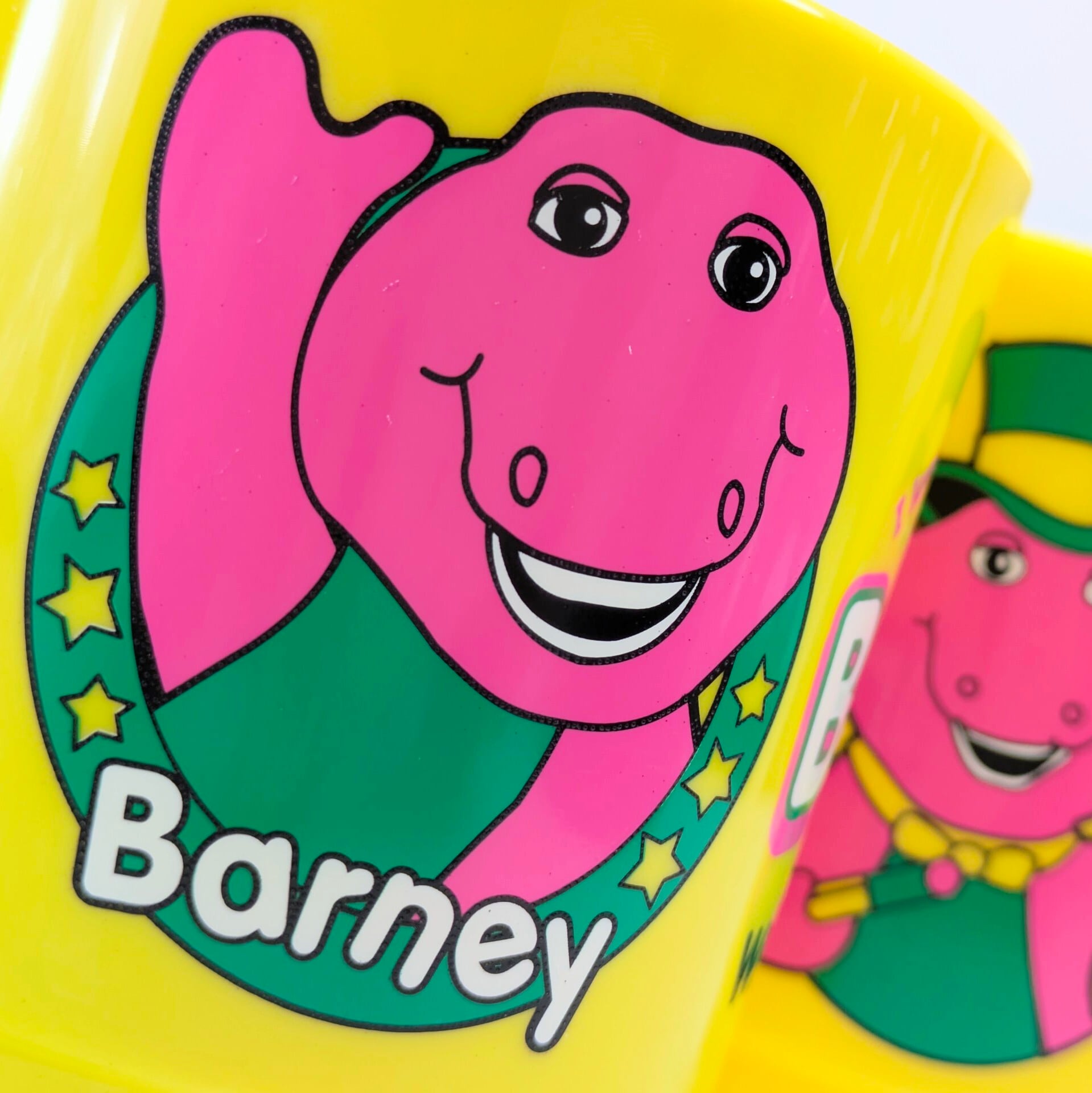 【 STACKING MUG / スタッキングマグ 】Barney( バーニー )プラカップ / MUG / ミルキーマグ / 積み重ねられるマグ〚アメリカン雑貨 アメトイ〛