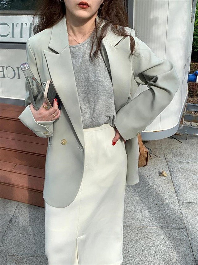 カジュアル長袖ジャケット