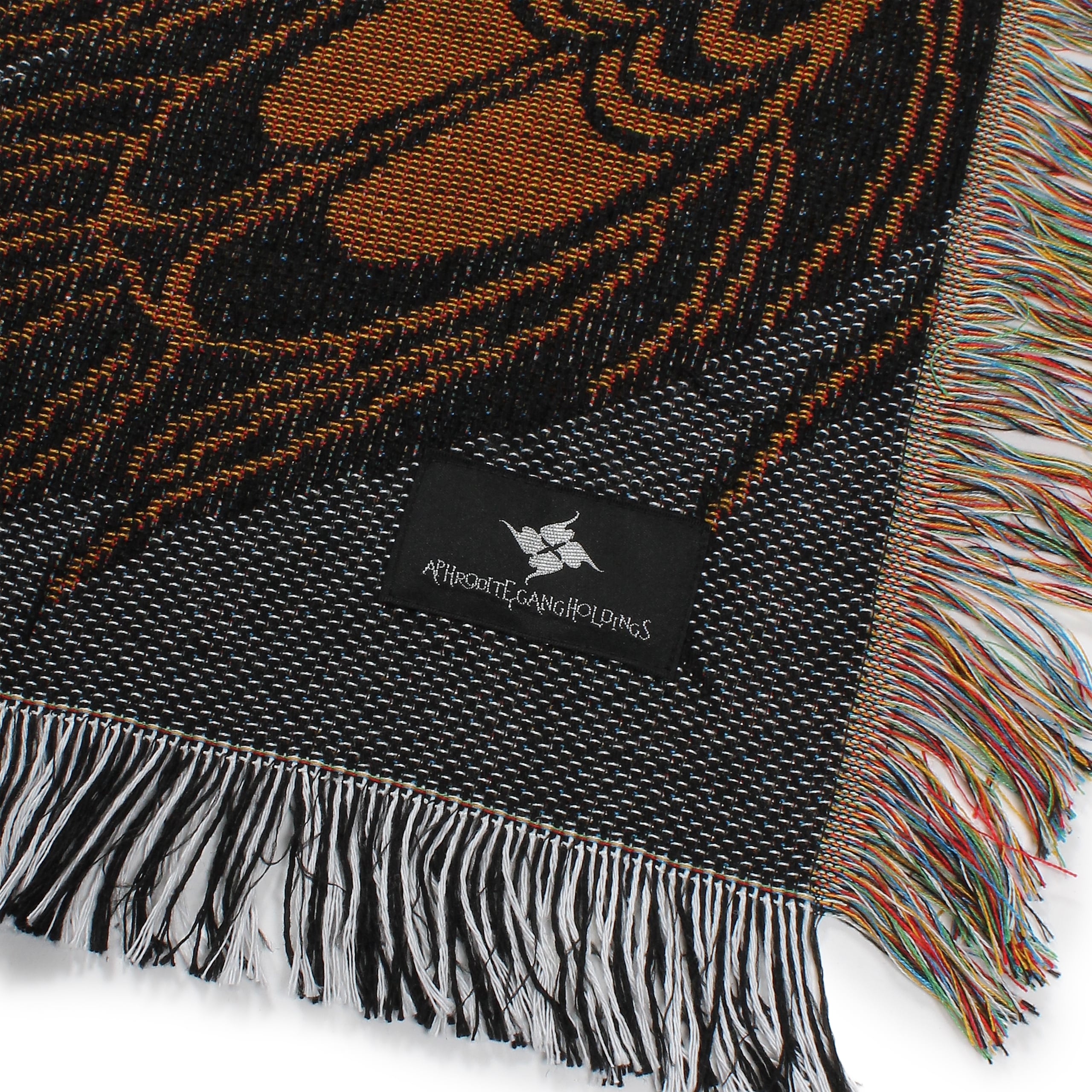 舐達麻 APHRODITEGANG TCS Big Rug Mat Black GAKKIN × BUDSPOOL 黒瑞鳥 JACQUARD RUG | APHRODITEGANG HOLDINGS