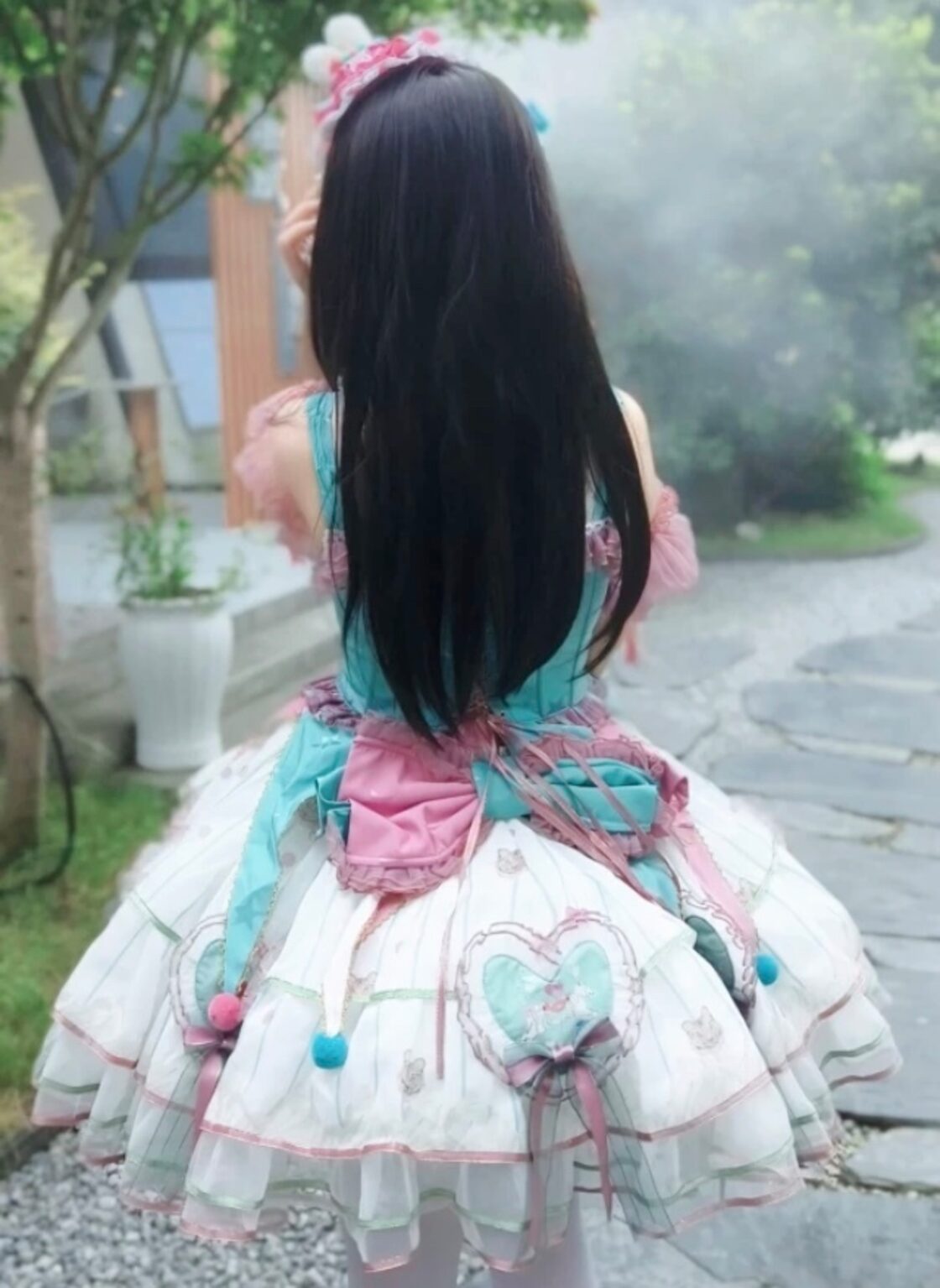 ふわふわパニエ 30cm ミニ丈 チュールスカート | PAY ID