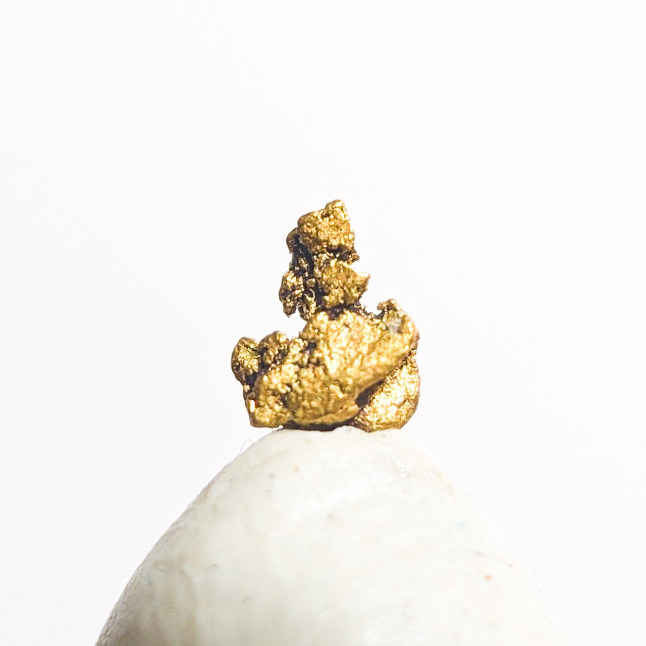 【1257】 自然金 アメリカ/アリゾナ産 0.10ct