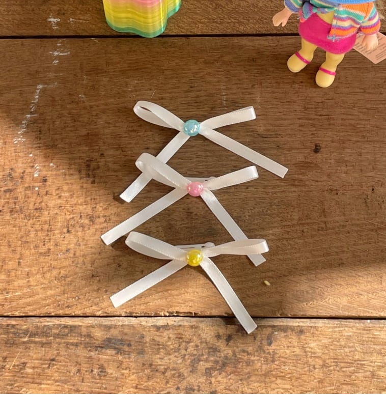 予約【hugmemore】Kong Hairpin (3color)