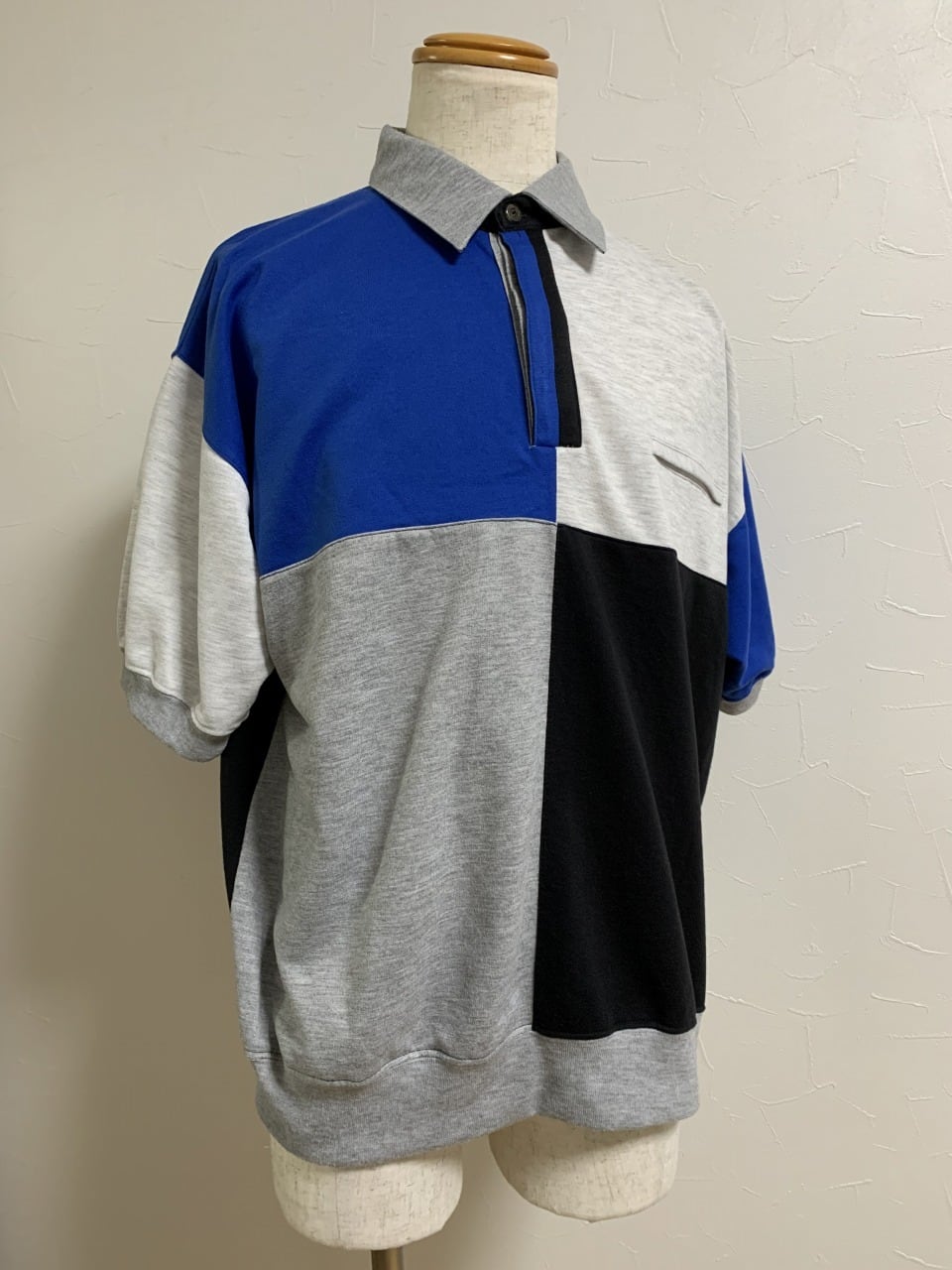 1990's Switched Design Polo Shirt