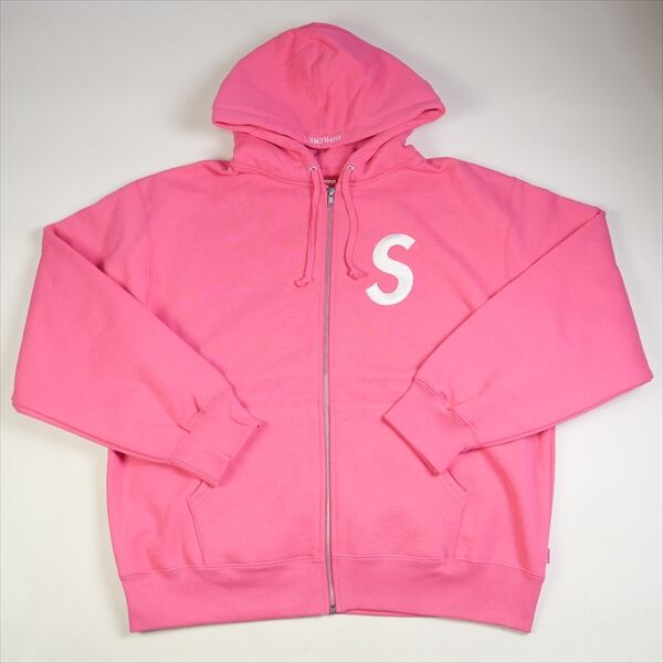 Supreme S Logo Zip Up Hooded パーカー L グリーン