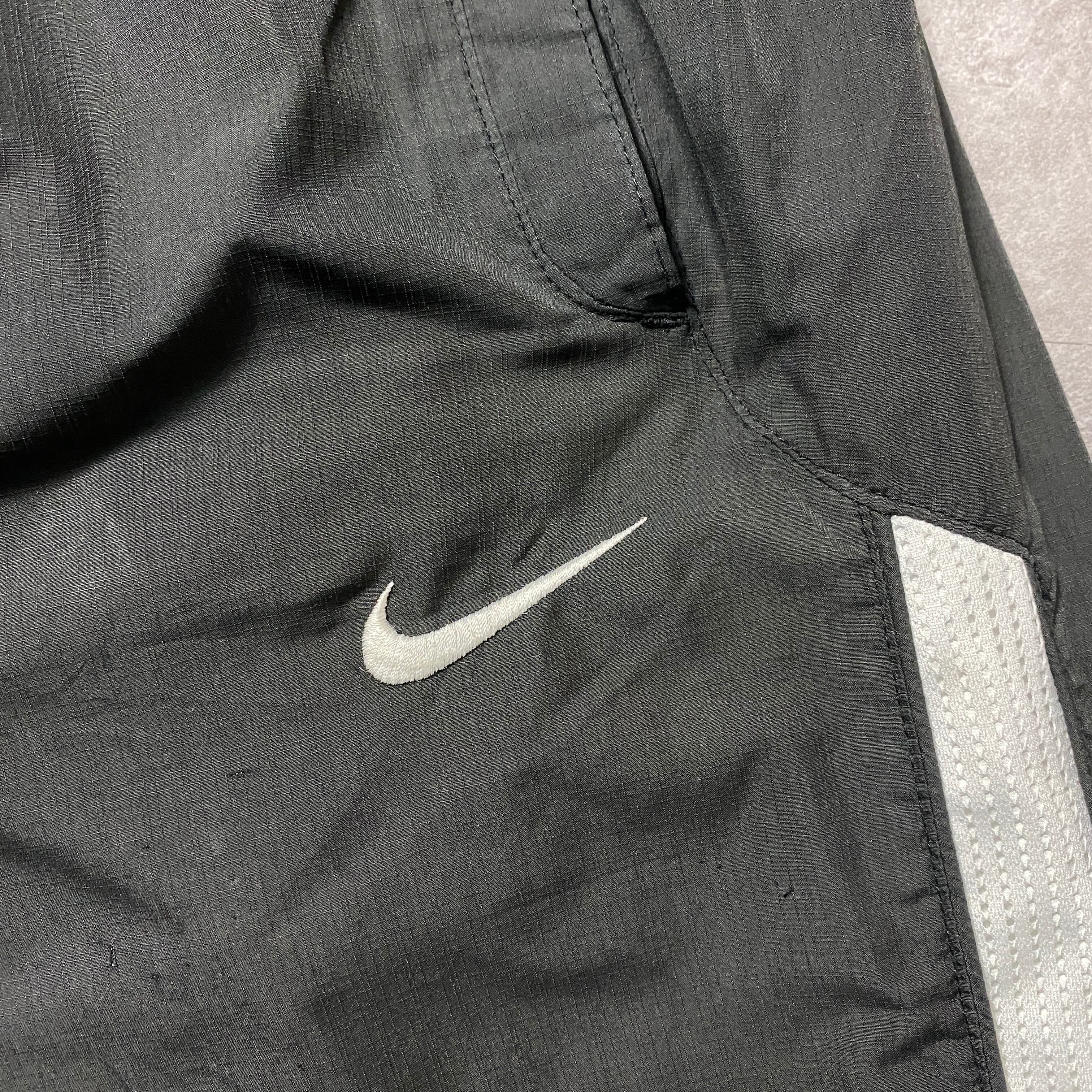 00's NIKE ナイキ スウォッシュ 刺繍ロゴ サイドライン XLサイズ