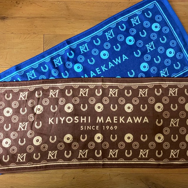 Go!Go!マエキヨタオル(BLUE/BROWN)