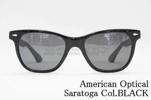 American Optical サングラス Saratoga COL.Black ウェリントン アメリカンオプティカル サラトガ AO 正規品