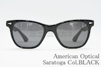 American Optical サングラス Saratoga COL.Black ウェリントン アメリカンオプティカル サラトガ AO 正規品