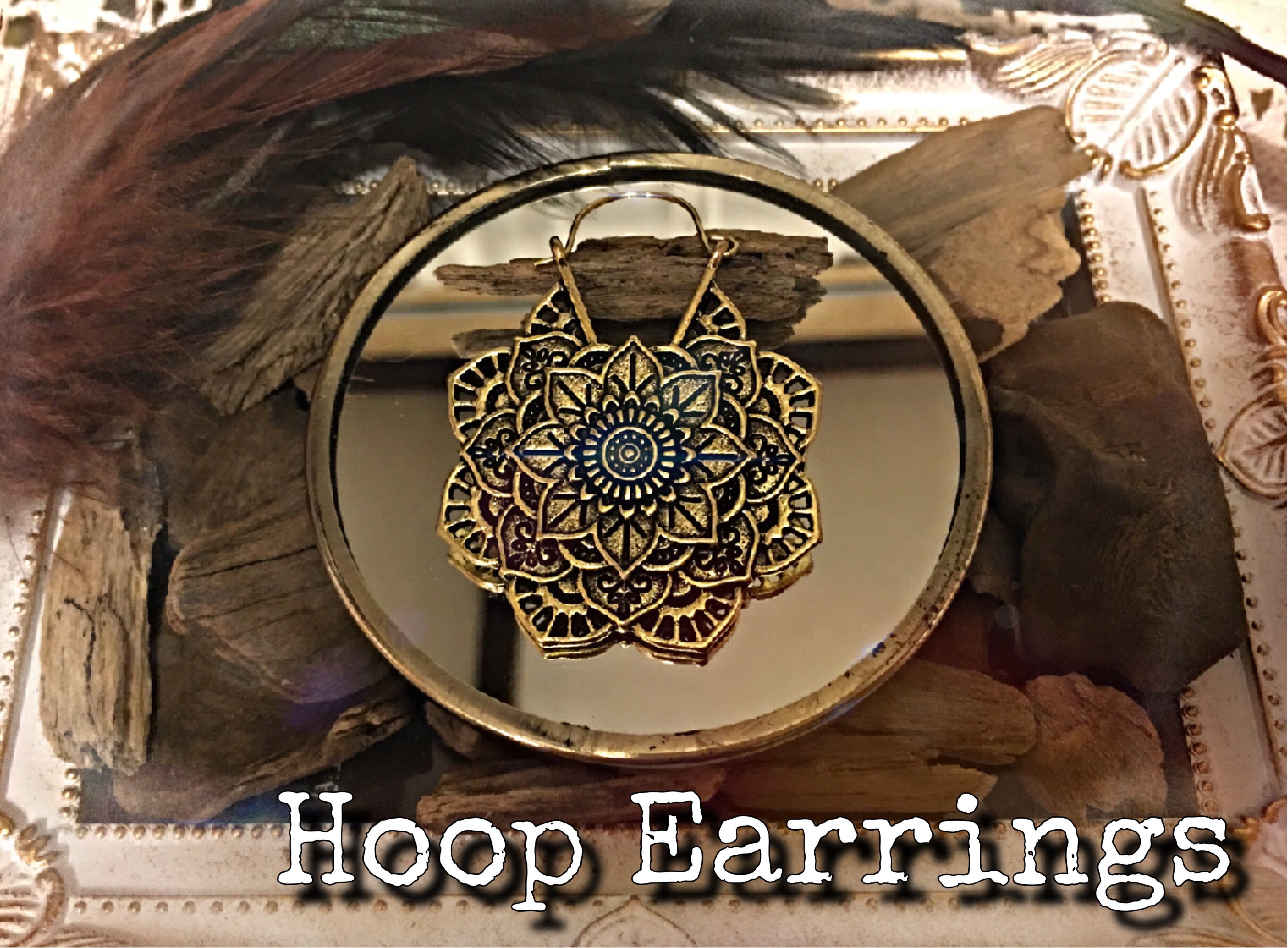 1ペア インカピアス フックピアス フープピアス エスニック アジアン ボヘミアン 