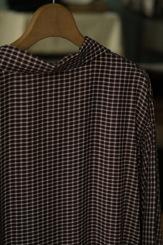 Utah/50's "WELDON CLUB LOUNGE" check shirt