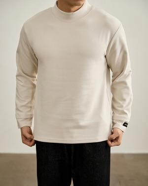 モックネック フリースカットソー 5色 A0103