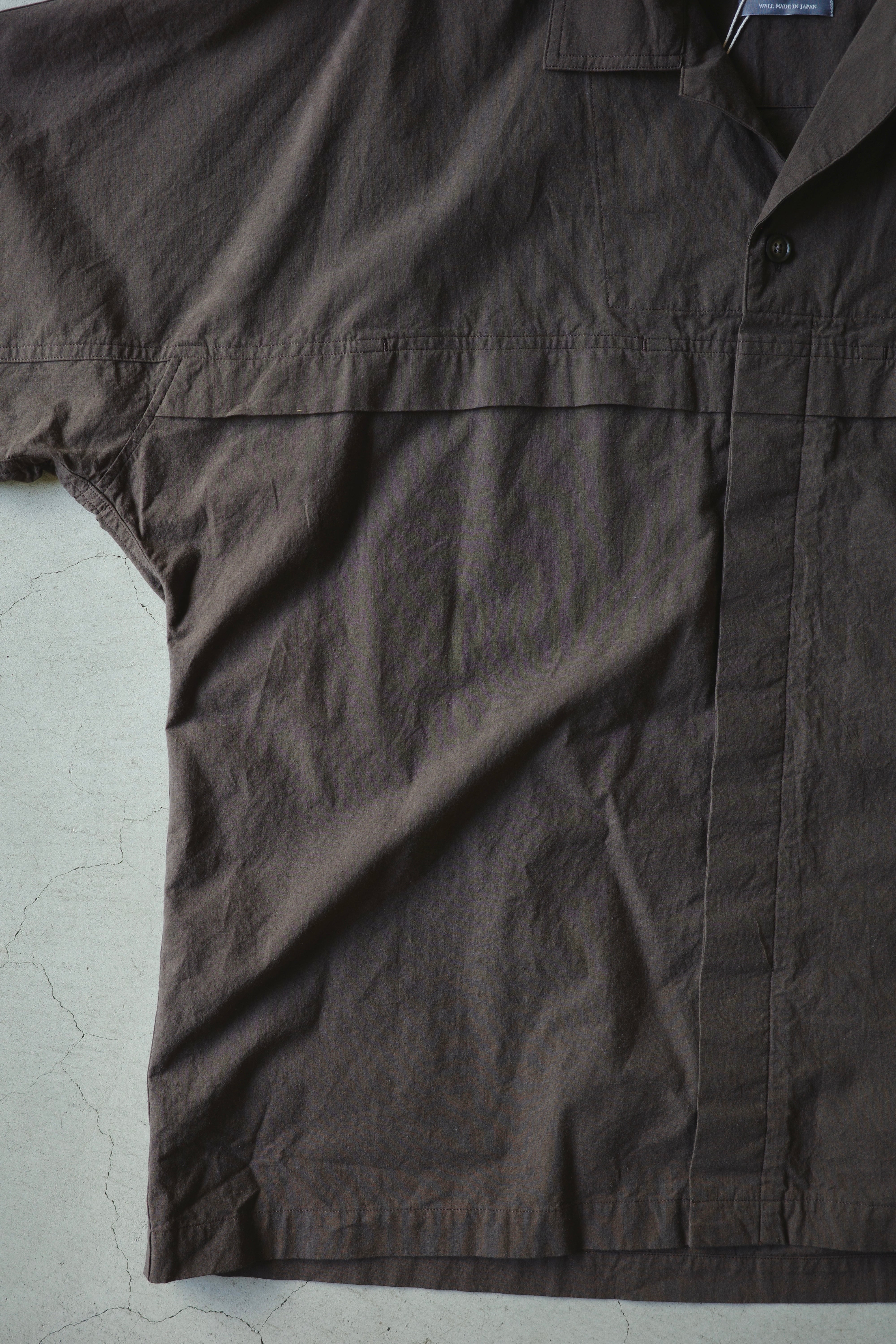 Marvine Pontiak shirt makers【 Cycle SH -Chocolate-】 | lloomm