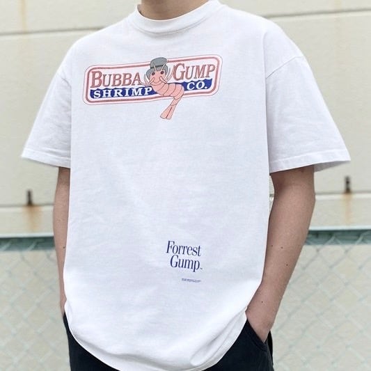 90's Forrest Gump “BUBBA GUMP SHRIMP” Tシャツ | 古着屋NEVERMIND