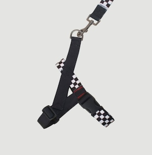 予約【UBUN’TU】Daily Harness《Black＆Checkerboard》