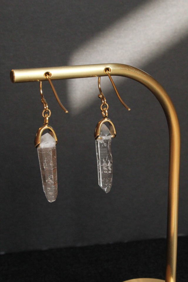 【121】宮崎クリスタル nishimera ピアス