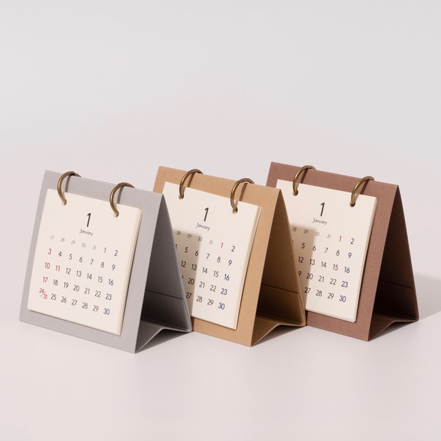 【3個セット】opencolor 2026 卓上ミニカレンダー