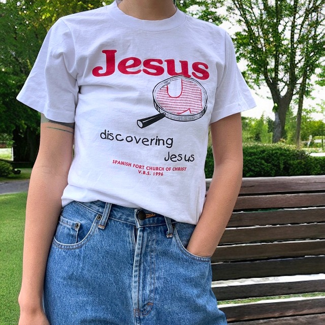 【LADIES】jesus T-shirt