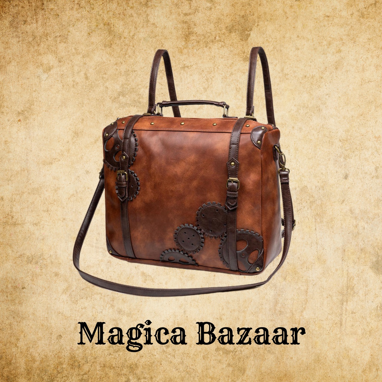 運命を背負う者Ⅱ〜大容量！スチームパンクショルダーバッグ〜M23039