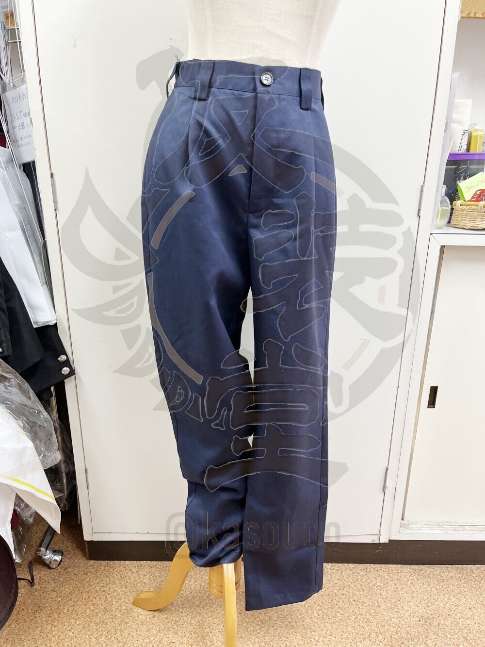 オリジナル スラックス ネイビー