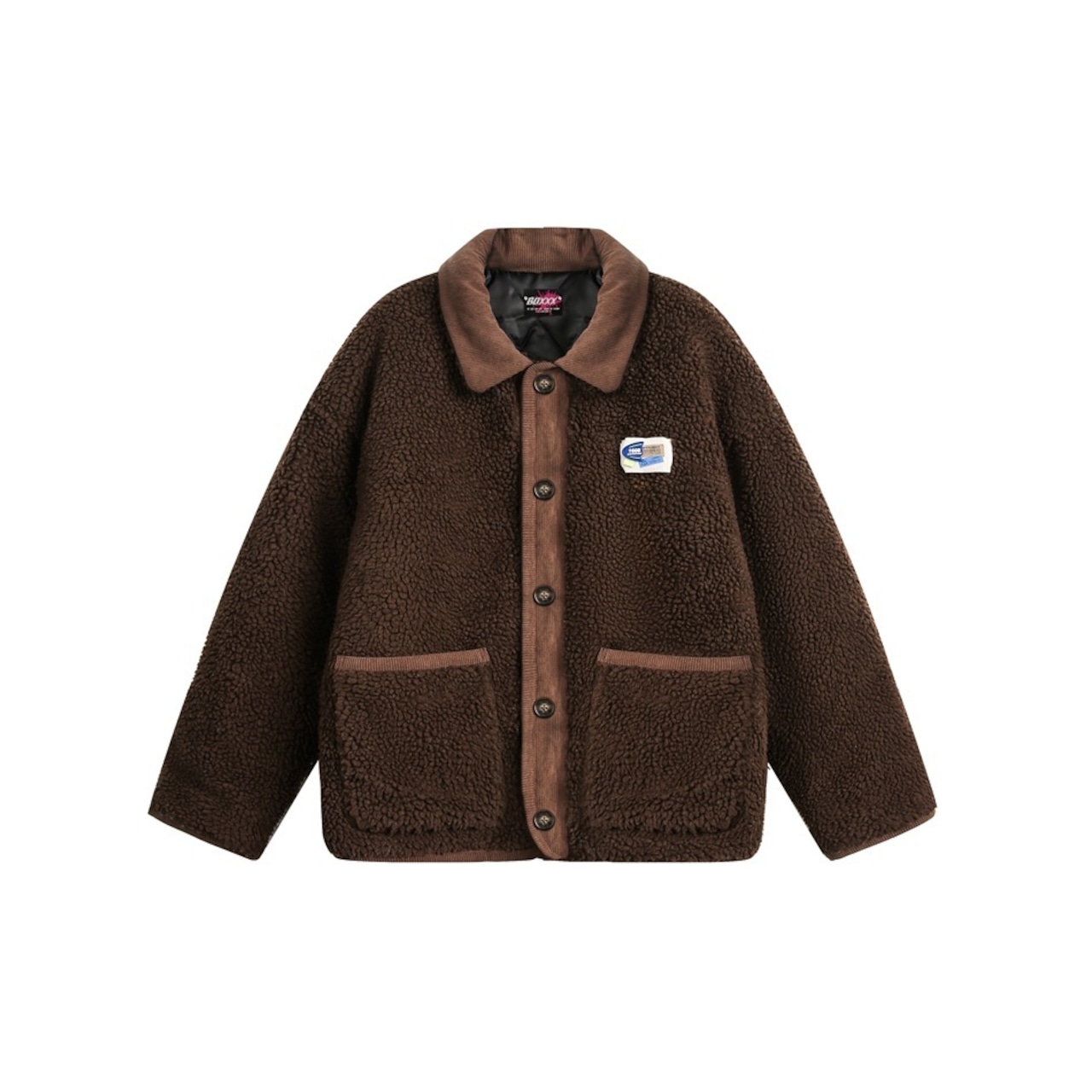 【暖かさUP】ムートンコート 中綿ジャケット T1940