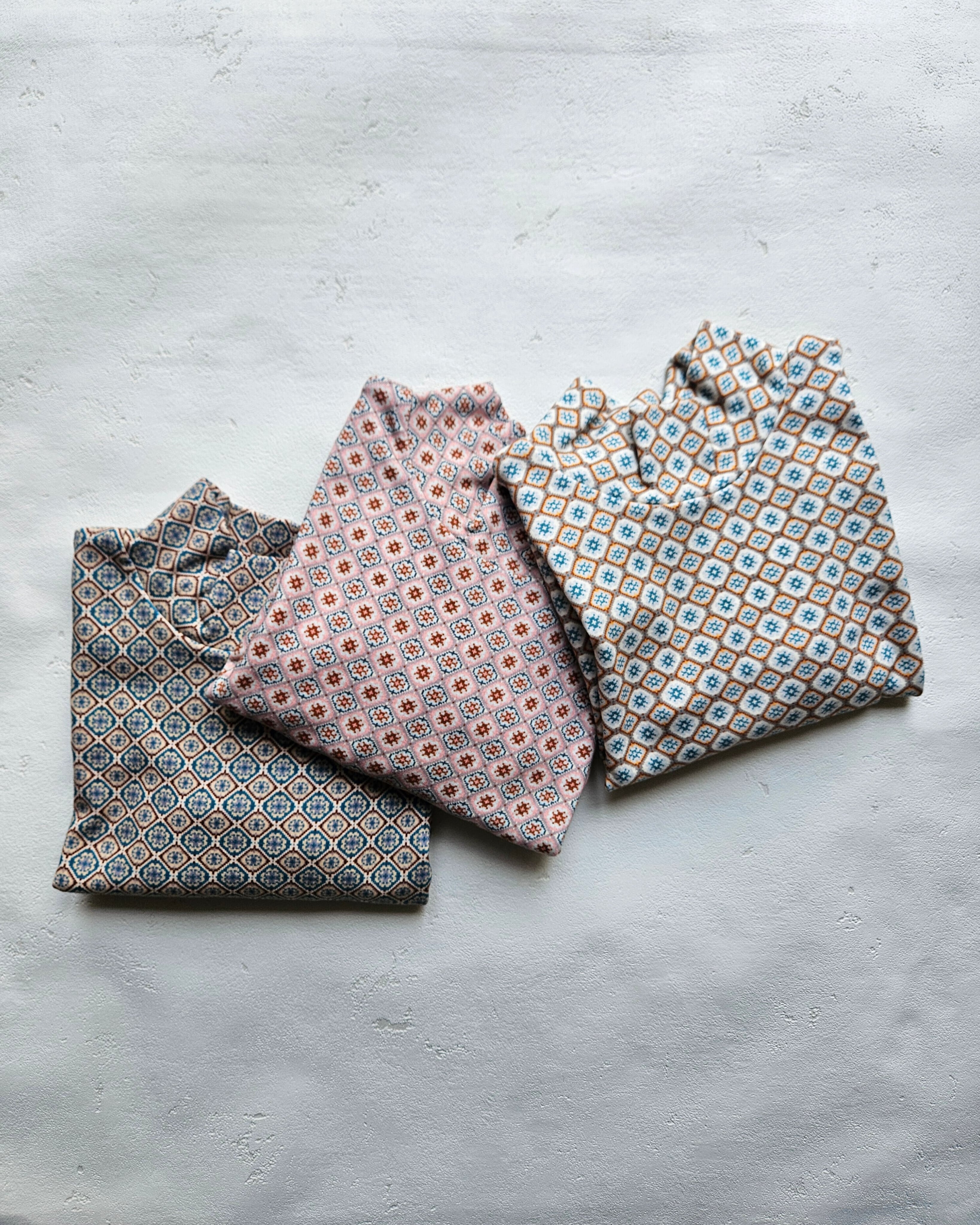 【&pal】PIXEL ART PATTERN HIGH NECK T / 3 COLORS