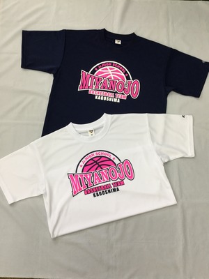 【デザインサンプル】宮之城中学校（U15・女子）Tシャツ