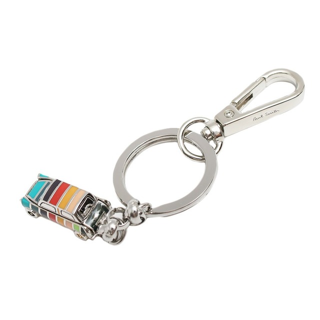 ポールスミス PAUL SMITH キーリング M1A-KEYR-AMINIC-97 メンズ  シルバー マルチカラー