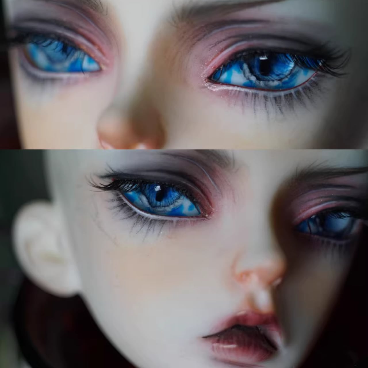 受注製作】【BJD 石膏アイ】 十字架 異形 3/4/6分 ドールアイ 高透明感