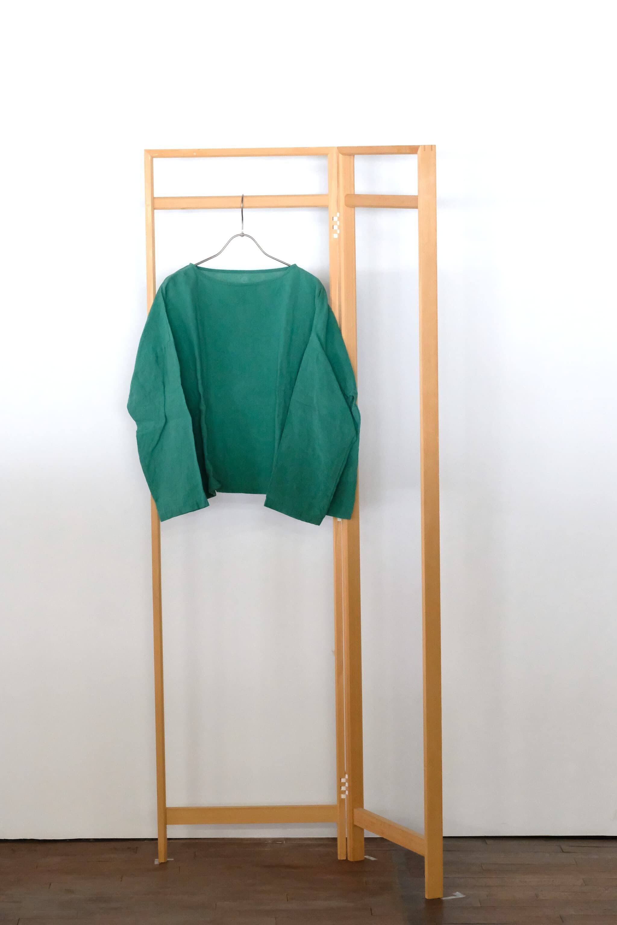 ヤンマ産業 リネン ニュースクエアシャツ(長袖) SW ヤンマ産業 リネンニュースクエアシャツ/ 生活雑貨pedlar